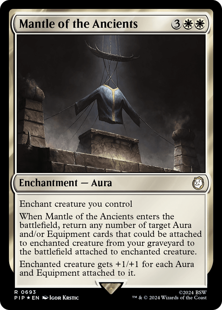 Mantle of the Ancients (Surge Foil) [Fallout] MTG Single Magic: The Gathering  | Multizone: Comics And Games