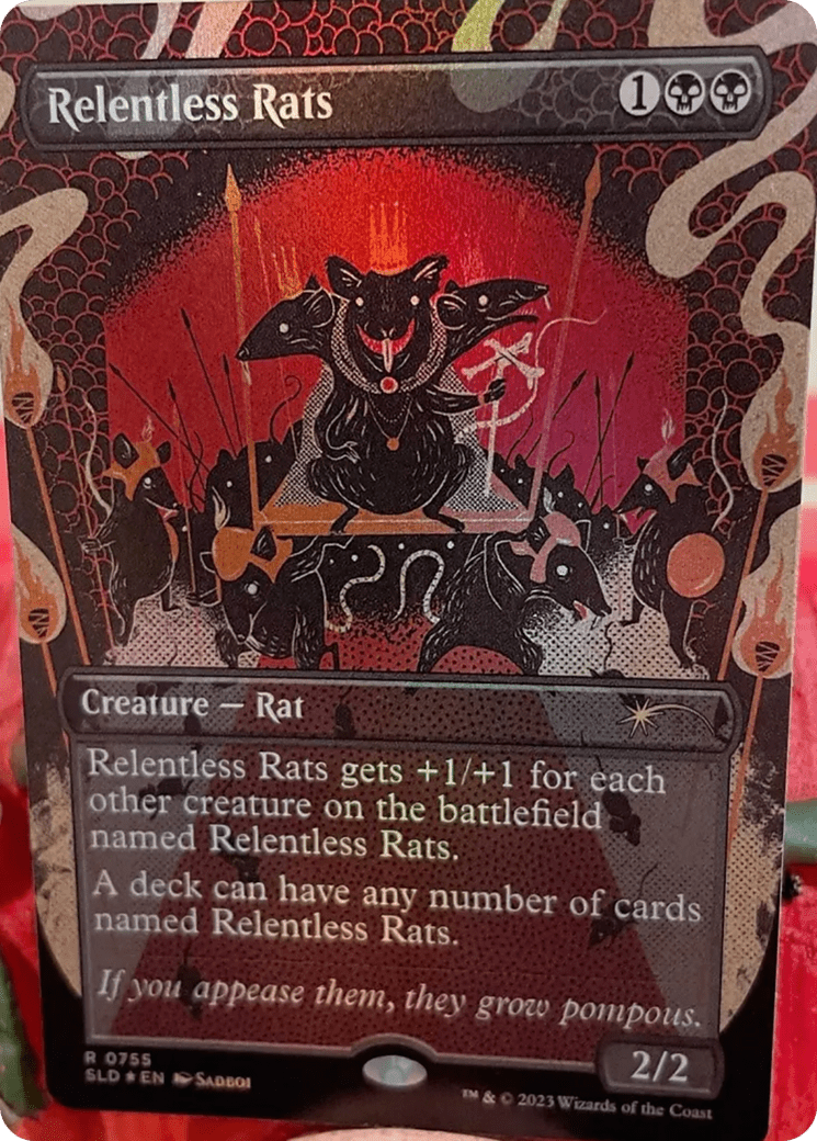 Relentless Rats (755) [Secret Lair Drop Series] MTG Single Magic: The Gathering  | Multizone: Comics And Games