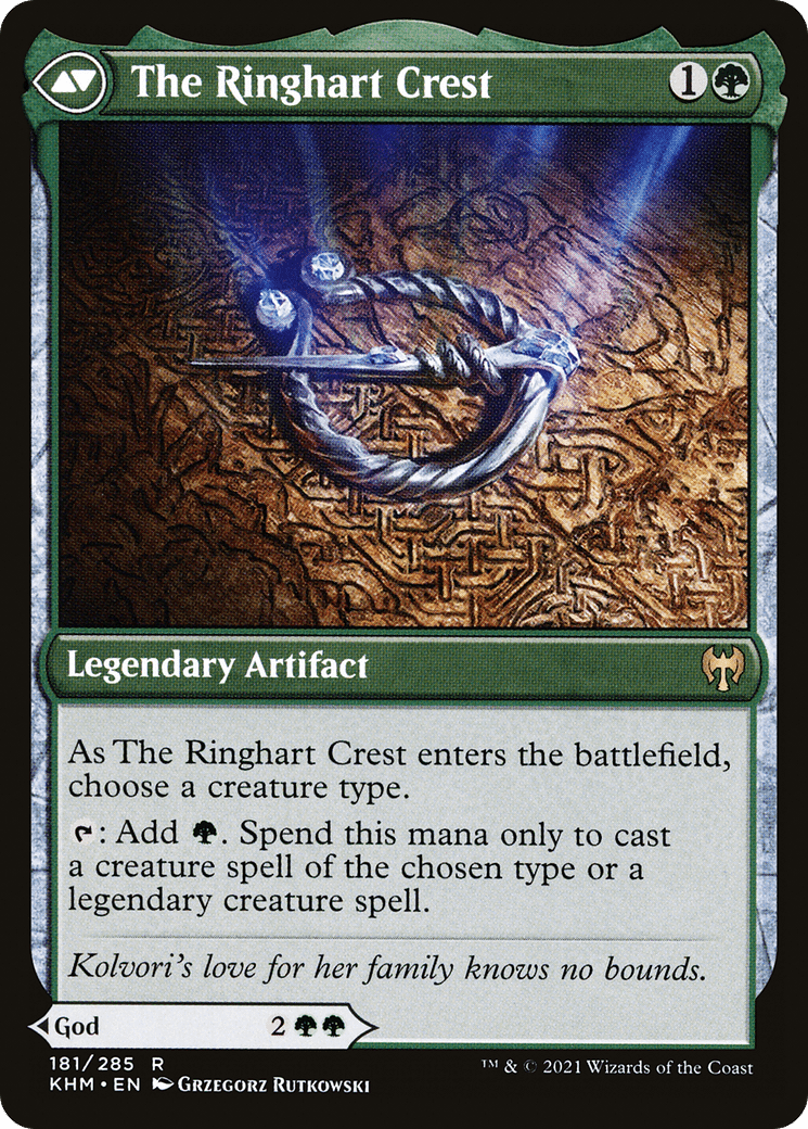 Kolvori, God of Kinship // The Ringhart Crest [Secret Lair: From Cute to Brute] MTG Single Magic: The Gathering  | Multizone: Comics And Games