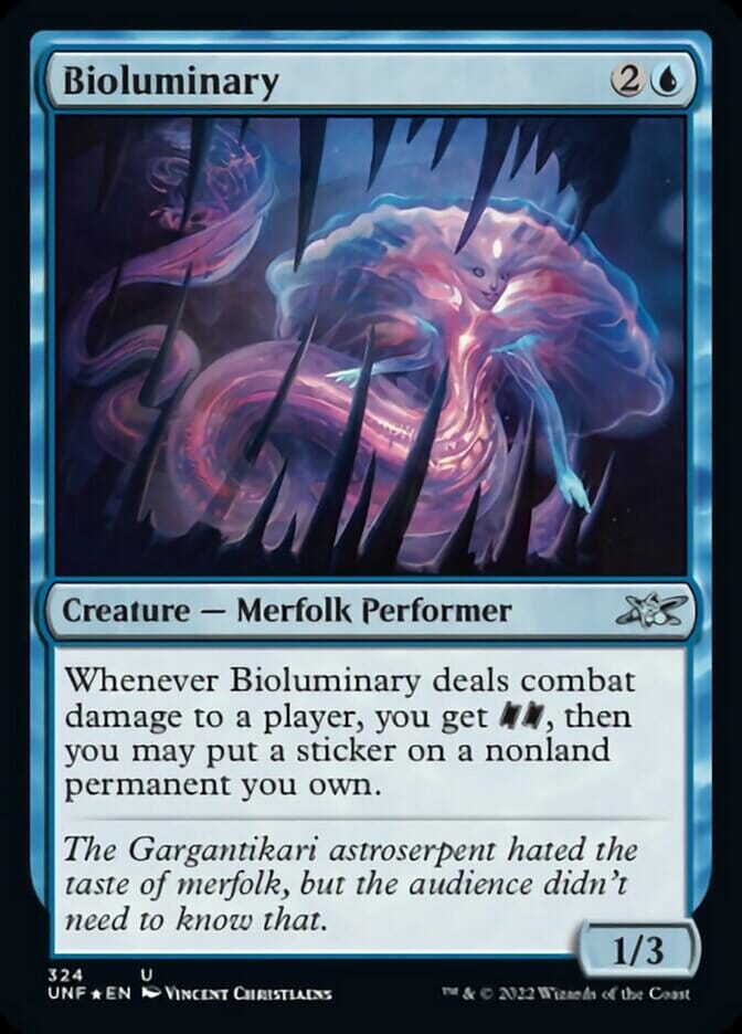 Bioluminary (Galaxy Foil) [Unfinity] MTG Single Magic: The Gathering  | Multizone: Comics And Games