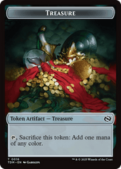 Experience // Treasure Double-Sided Token [Tarkir: Dragonstorm Commander Tokens] MTG Single Magic: The Gathering  | Multizone: Comics And Games