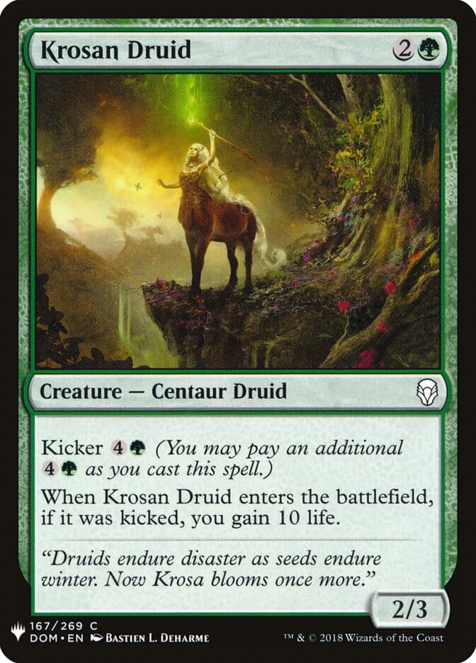 Krosan Druid [Mystery Booster] MTG Single Magic: The Gathering  | Multizone: Comics And Games