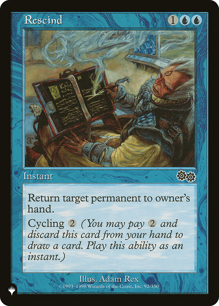 Rescind [The List] MTG Single Magic: The Gathering  | Multizone: Comics And Games