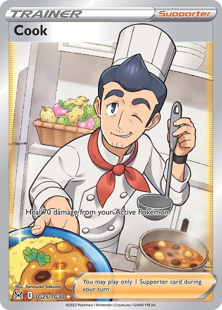 Cook (TG25/TG30) [Sword & Shield: Lost Origin] Pokemon Single Pokémon  | Multizone: Comics And Games