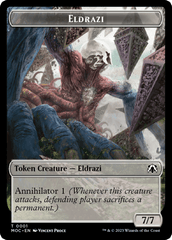 Goblin // Eldrazi Double-Sided Token [March of the Machine Commander Tokens] MTG Single Magic: The Gathering  | Multizone: Comics And Games
