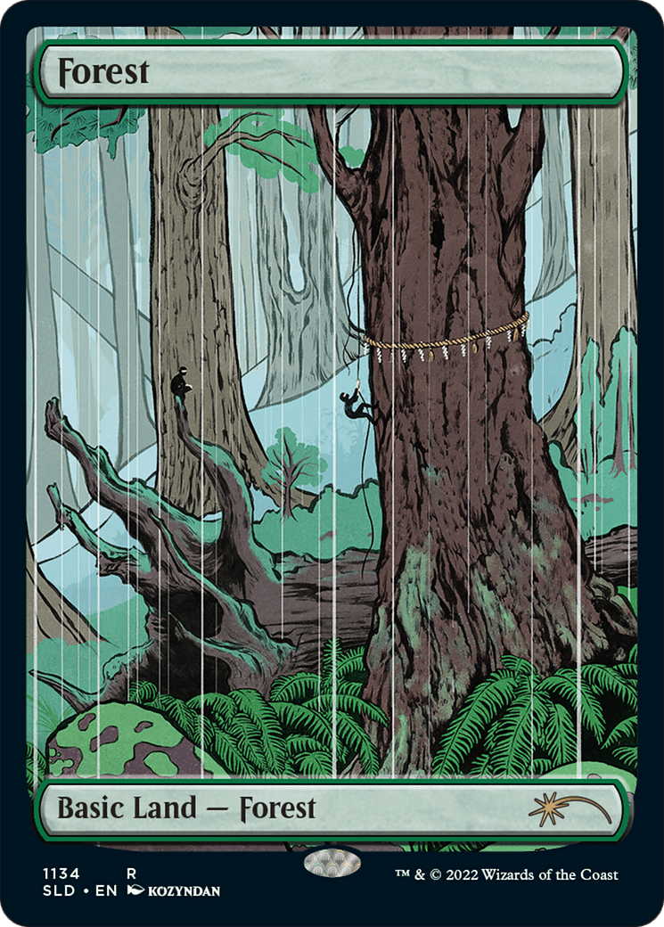 Forest (1134) (Full-Art) [Secret Lair Drop Series] MTG Single Magic: The Gathering  | Multizone: Comics And Games