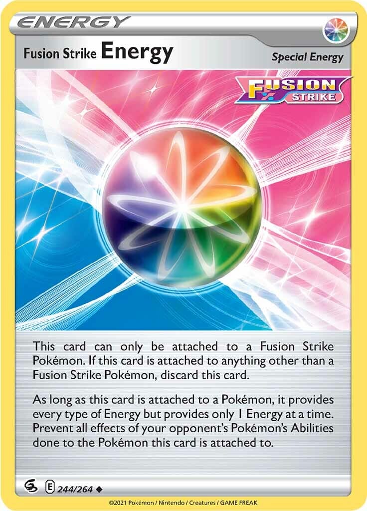 Fusion Strike Energy (244/264) [Sword & Shield: Fusion Strike] Pokemon Single Pokémon  | Multizone: Comics And Games