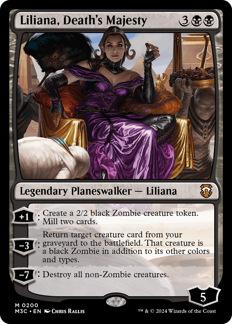 Liliana, Death's Majesty [Modern Horizons 3 Commander] MTG Single Magic: The Gathering  | Multizone: Comics And Games