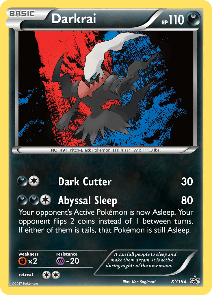 Darkrai (XY194) [XY: Black Star Promos] Pokemon Single Pokémon  | Multizone: Comics And Games