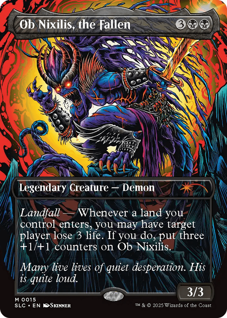 Ob Nixilis, the Fallen [Secret Lair Countdown Kit] MTG Single Magic: The Gathering  | Multizone: Comics And Games