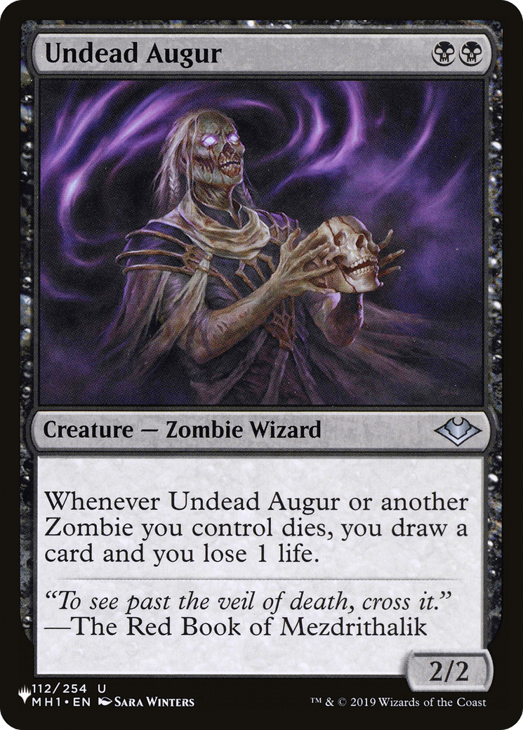 Undead Augur [The List] MTG Single Magic: The Gathering  | Multizone: Comics And Games