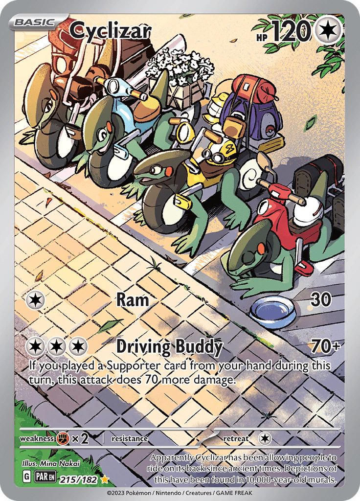 Cyclizar (215/182) [Scarlet & Violet: Paradox Rift] Pokemon Single Pokémon  | Multizone: Comics And Games
