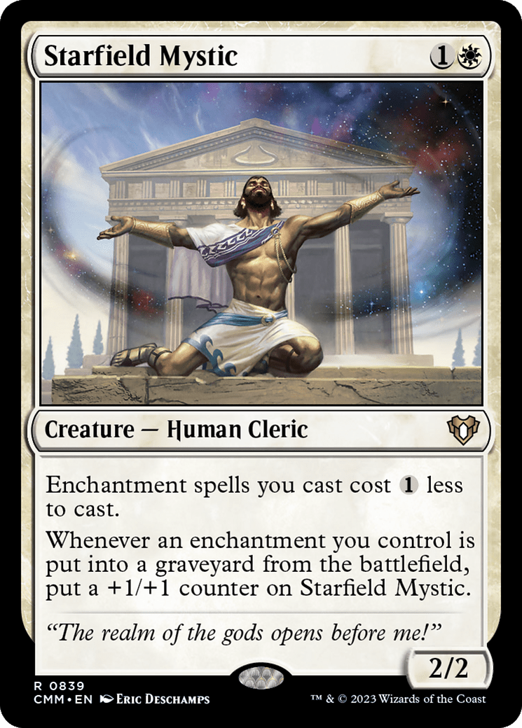 Starfield Mystic [Commander Masters] MTG Single Magic: The Gathering  | Multizone: Comics And Games