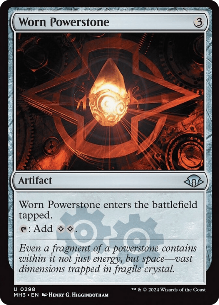 Worn Powerstone [Modern Horizons 3] MTG Single Magic: The Gathering  | Multizone: Comics And Games