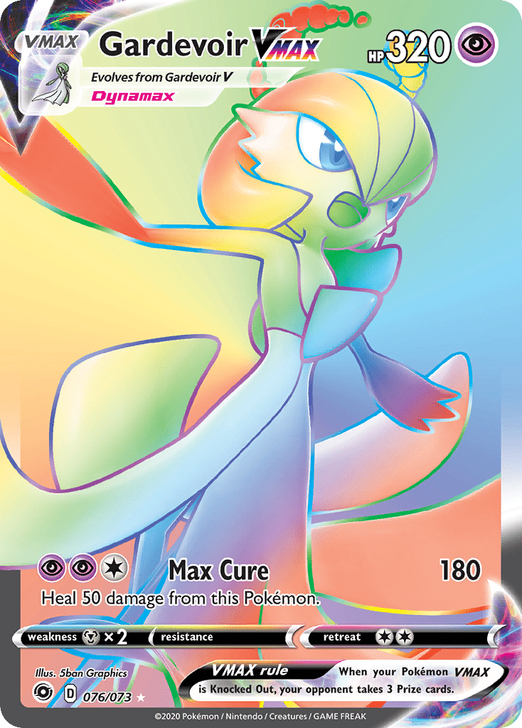 Gardevoir VMAX (076/073) [Sword & Shield: Champion's Path] Pokemon Single Pokémon  | Multizone: Comics And Games
