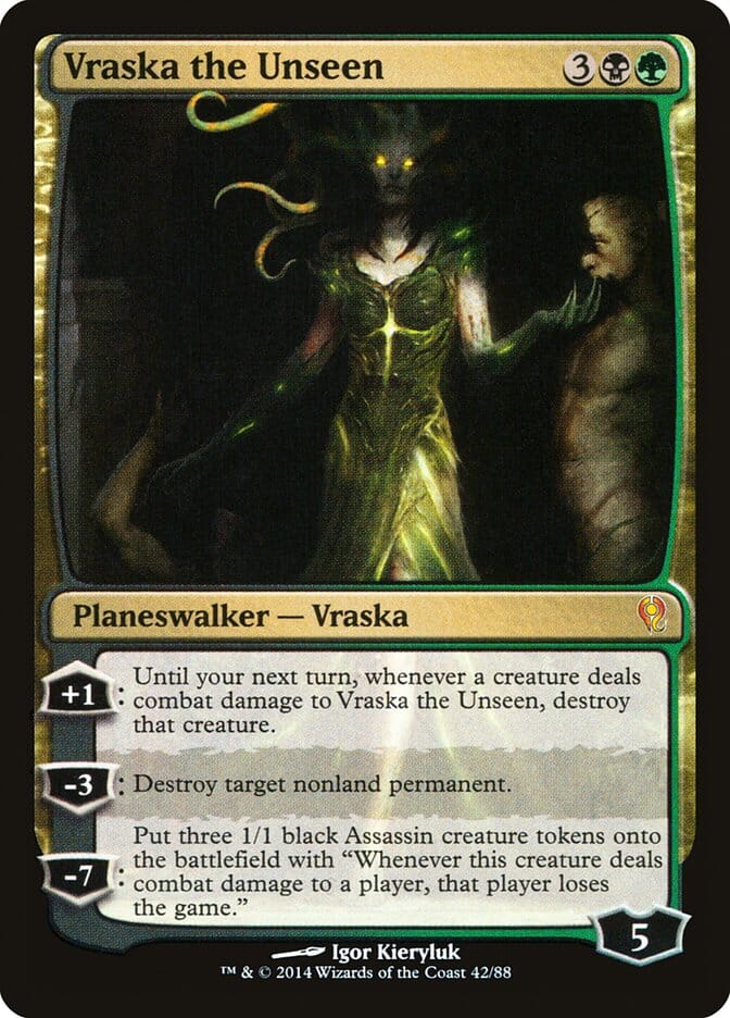 Vraska the Unseen [Duel Decks: Jace vs. Vraska] MTG Single Magic: The Gathering  | Multizone: Comics And Games