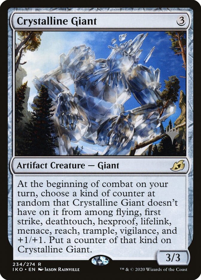 Crystalline Giant (Promo Pack) [Ikoria: Lair of Behemoths Promos] MTG Single Magic: The Gathering  | Multizone: Comics And Games