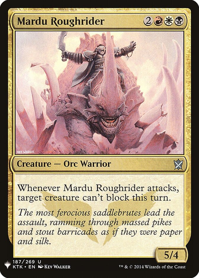 Mardu Roughrider [Mystery Booster] MTG Single Magic: The Gathering  | Multizone: Comics And Games