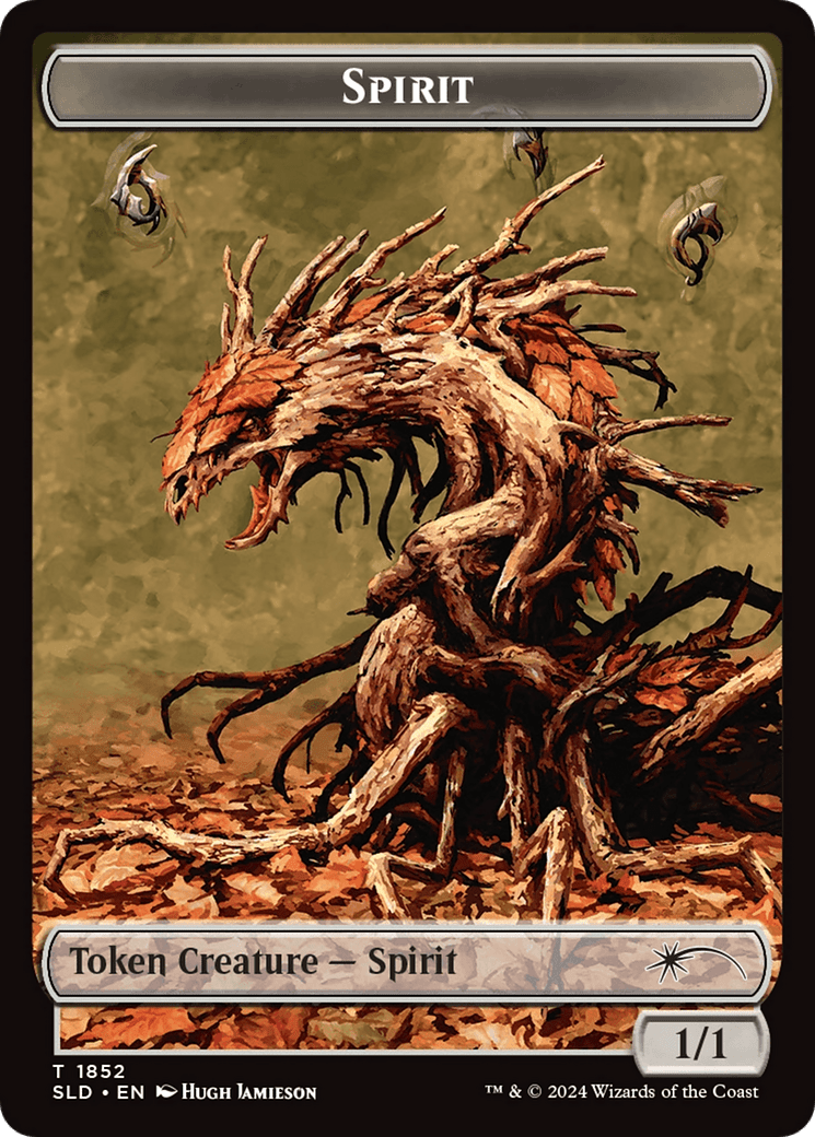 Spirit (SLD) // Clue (CMM) Double-Sided Token [Secret Lair: From Cute to Brute Tokens] MTG Single Magic: The Gathering  | Multizone: Comics And Games