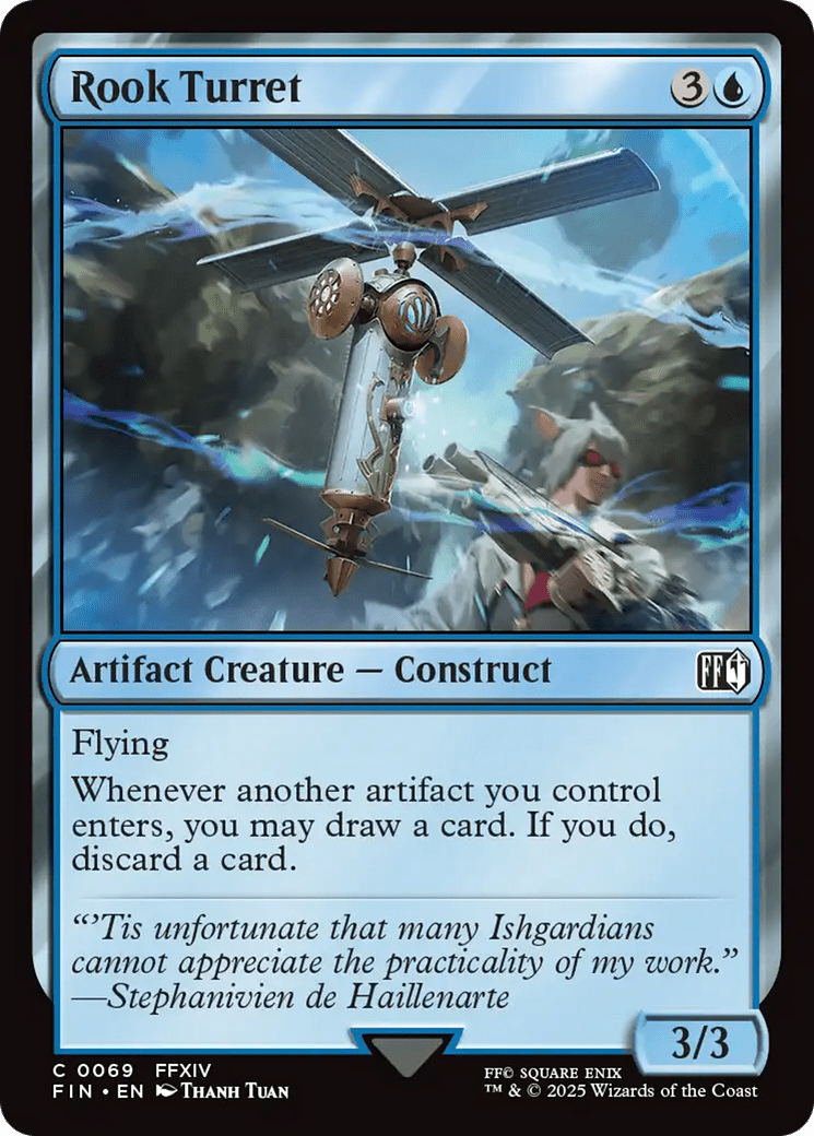 Rook Turret [FINAL FANTASY] MTG Single Magic: The Gathering  | Multizone: Comics And Games