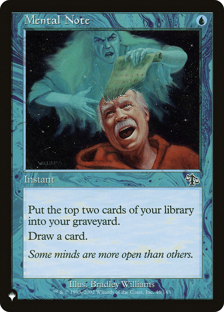 Mental Note [The List] MTG Single Magic: The Gathering  | Multizone: Comics And Games