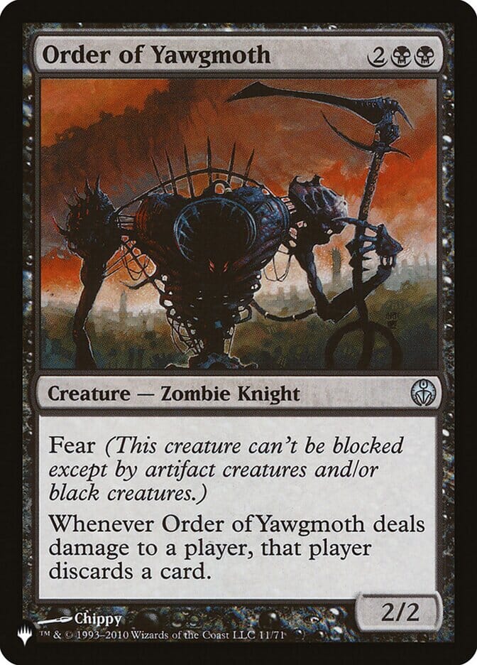 Order of Yawgmoth [The List] MTG Single Magic: The Gathering  | Multizone: Comics And Games