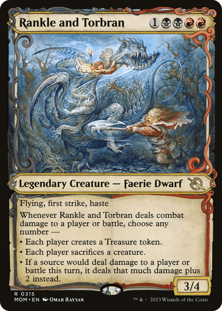 Rankle and Torbran (Showcase Planar Booster Fun) [March of the Machine] MTG Single Magic: The Gathering  | Multizone: Comics And Games