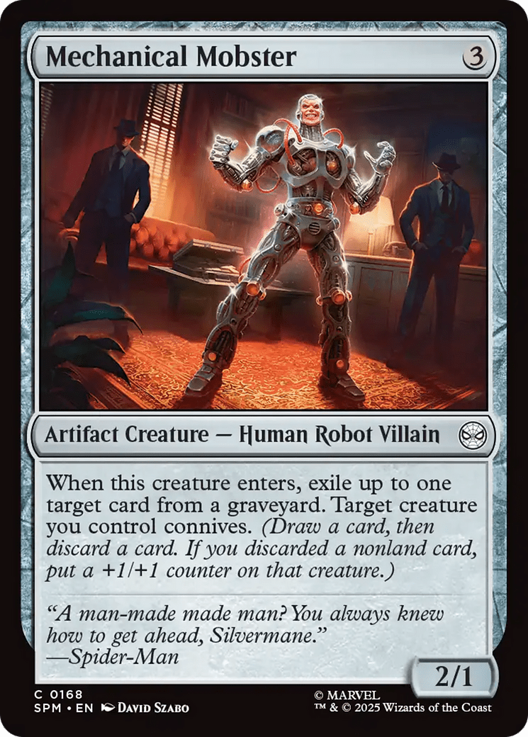 Mechanical Mobster [Marvel's Spider-Man] MTG Single Magic: The Gathering  | Multizone: Comics And Games