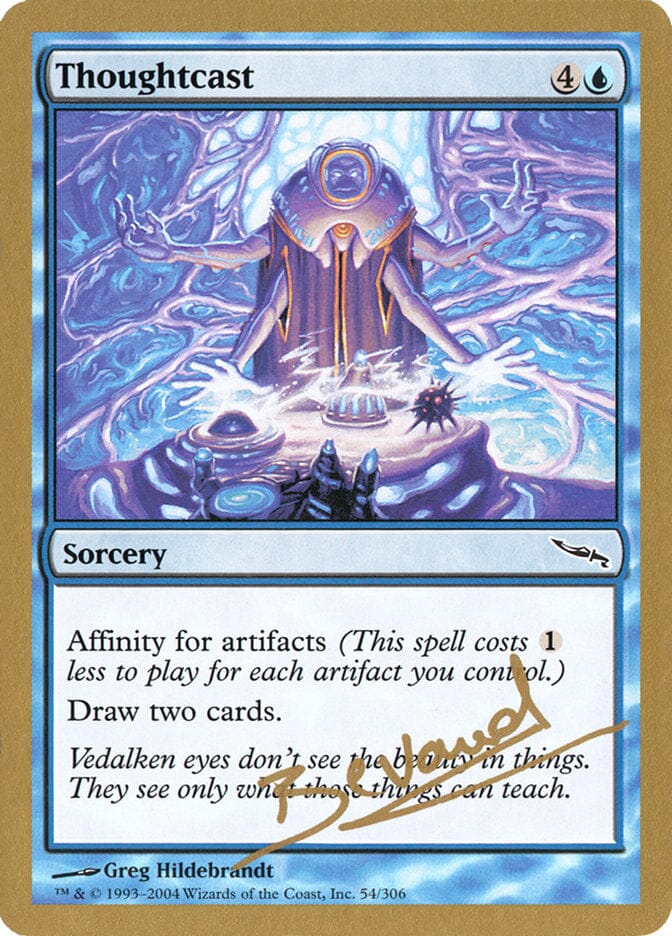 Thoughtcast (Manuel Bevand) [World Championship Decks 2004] MTG Single Magic: The Gathering  | Multizone: Comics And Games