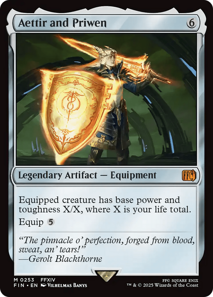 Aettir and Priwen [FINAL FANTASY] MTG Single Magic: The Gathering  | Multizone: Comics And Games