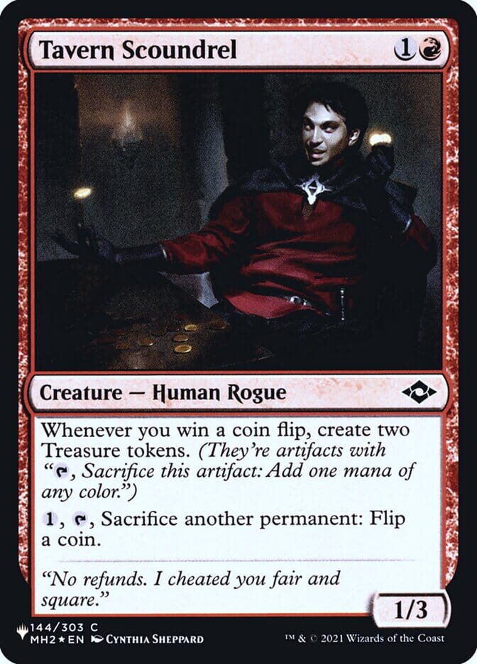 Tavern Scoundrel [Secret Lair: Heads I Win, Tails You Lose] MTG Single Magic: The Gathering  | Multizone: Comics And Games