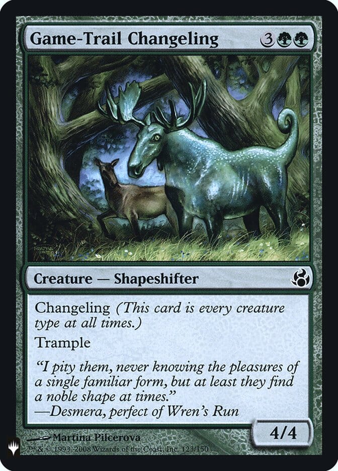 Game-Trail Changeling [Mystery Booster] MTG Single Magic: The Gathering  | Multizone: Comics And Games