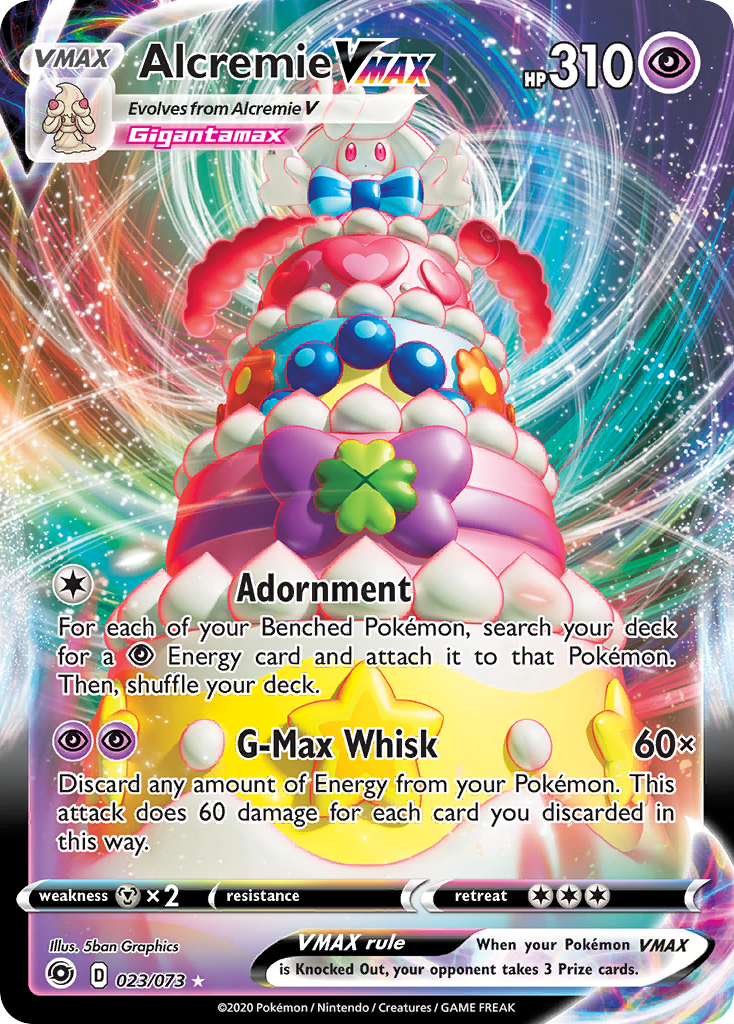 Alcremie VMAX (023/073) [Sword & Shield: Champion's Path] Pokemon Single Pokémon  | Multizone: Comics And Games