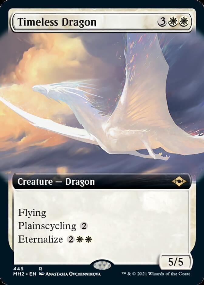 Timeless Dragon (Extended Art) [Modern Horizons 2] MTG Single Magic: The Gathering  | Multizone: Comics And Games