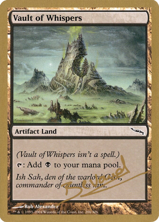 Vault of Whispers (Manuel Bevand) [World Championship Decks 2004] MTG Single Magic: The Gathering  | Multizone: Comics And Games