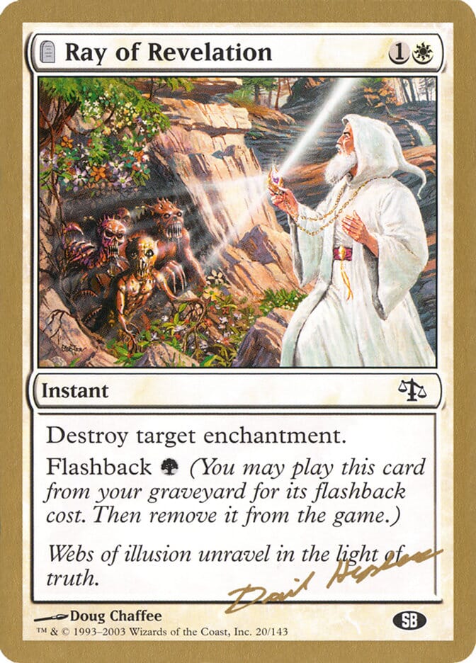 Ray of Revelation (Dave Humpherys) (SB) [World Championship Decks 2003] MTG Single Magic: The Gathering  | Multizone: Comics And Games