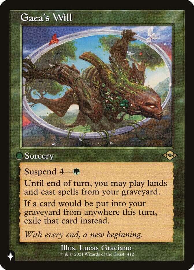 Gaea's Will [The List] MTG Single Magic: The Gathering  | Multizone: Comics And Games