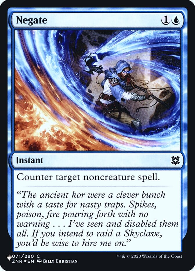 Negate [Secret Lair: Heads I Win, Tails You Lose] MTG Single Magic: The Gathering  | Multizone: Comics And Games