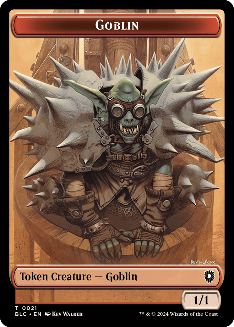 Illusion // Goblin Double-Sided Token [Bloomburrow Commander Tokens] MTG Single Magic: The Gathering  | Multizone: Comics And Games