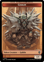 Illusion // Goblin Double-Sided Token [Bloomburrow Commander Tokens] MTG Single Magic: The Gathering  | Multizone: Comics And Games
