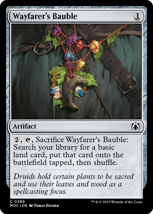 Wayfarer's Bauble [March of the Machine Commander] MTG Single Magic: The Gathering  | Multizone: Comics And Games