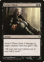 Sorin's Thirst [Duel Decks: Sorin vs. Tibalt] MTG Single Magic: The Gathering  | Multizone: Comics And Games