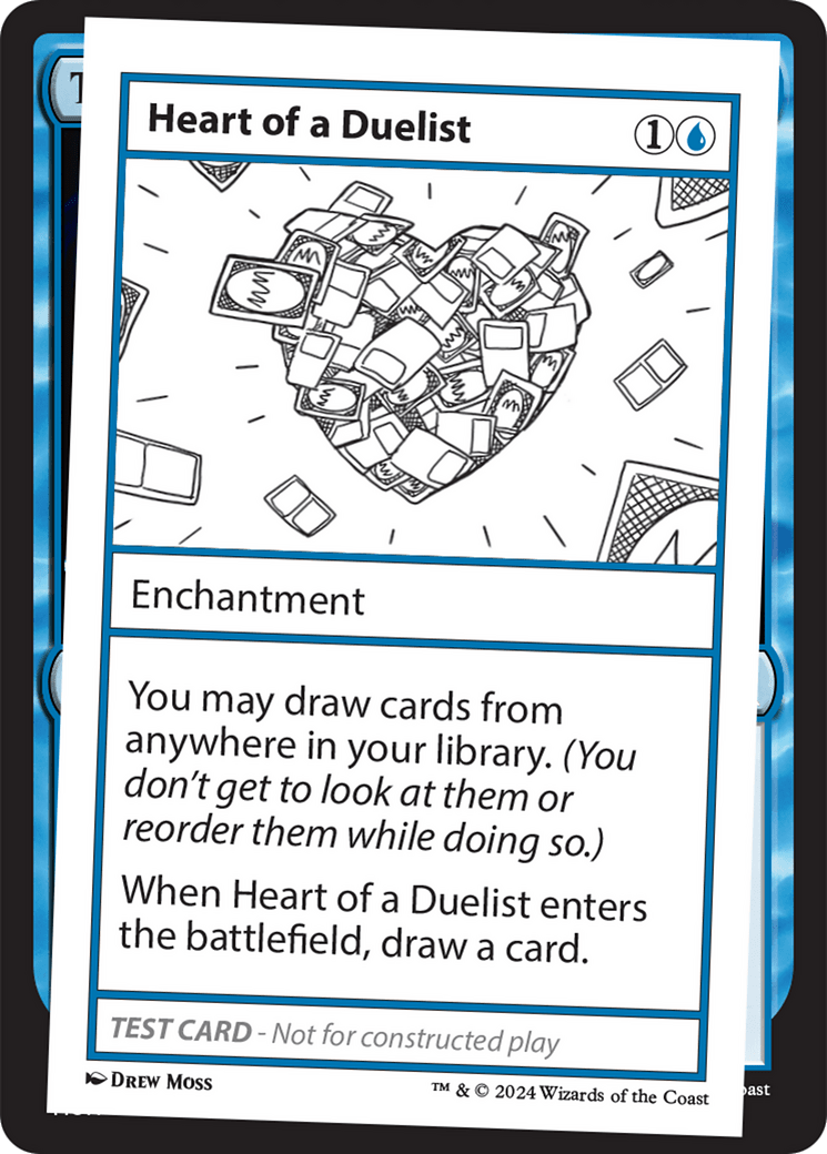 Heart of a Duelist [Mystery Booster 2 Playtest Cards] MTG Single Magic: The Gathering  | Multizone: Comics And Games