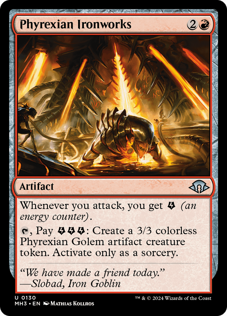 Phyrexian Ironworks [Modern Horizons 3] MTG Single Magic: The Gathering  | Multizone: Comics And Games