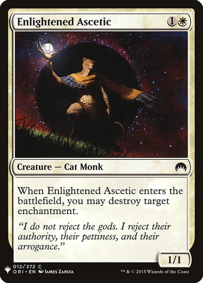Enlightened Ascetic [Mystery Booster] MTG Single Magic: The Gathering  | Multizone: Comics And Games