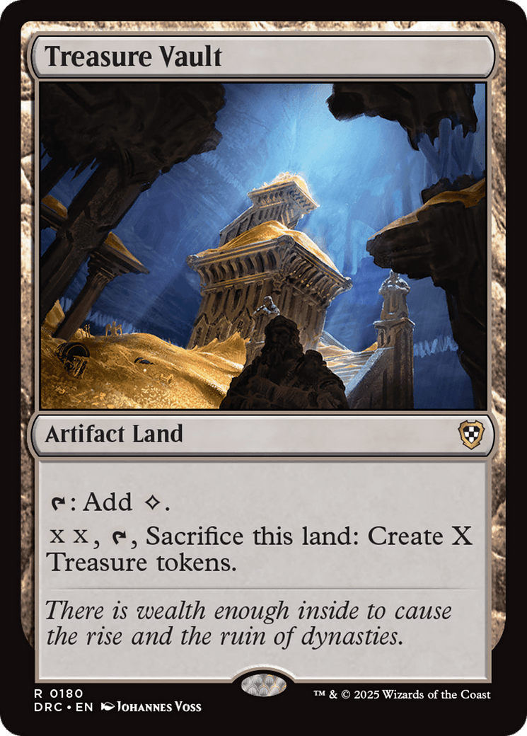 Treasure Vault [Aetherdrift Commander] MTG Single Magic: The Gathering  | Multizone: Comics And Games