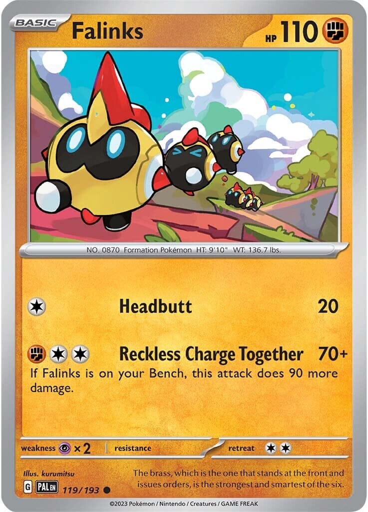 Falinks (119/193) [Scarlet & Violet: Paldea Evolved] Pokemon Single Pokémon  | Multizone: Comics And Games