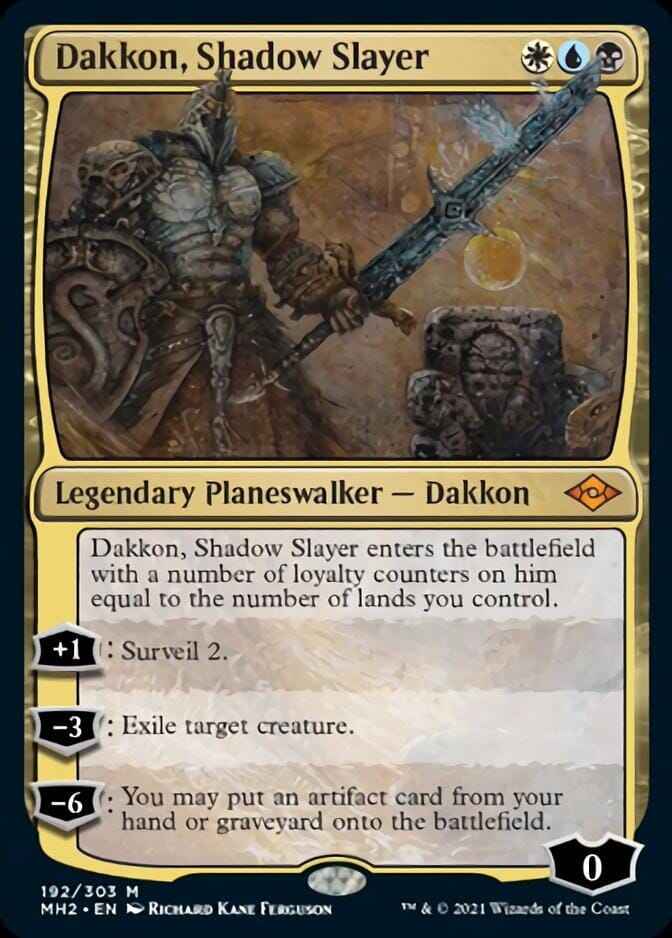 Dakkon, Shadow Slayer [Modern Horizons 2] MTG Single Magic: The Gathering  | Multizone: Comics And Games