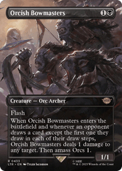 Orcish Bowmasters (Borderless Alternate Art) [The Lord of the Rings: Tales of Middle-Earth] MTG Single Magic: The Gathering  | Multizone: Comics And Games