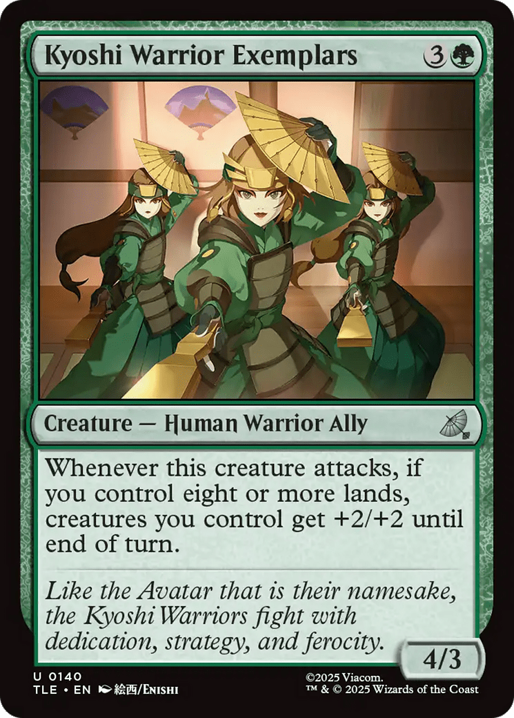 Kyoshi Warrior Exemplars [Avatar: The Last Airbender: Eternal-Legal] MTG Single Magic: The Gathering  | Multizone: Comics And Games